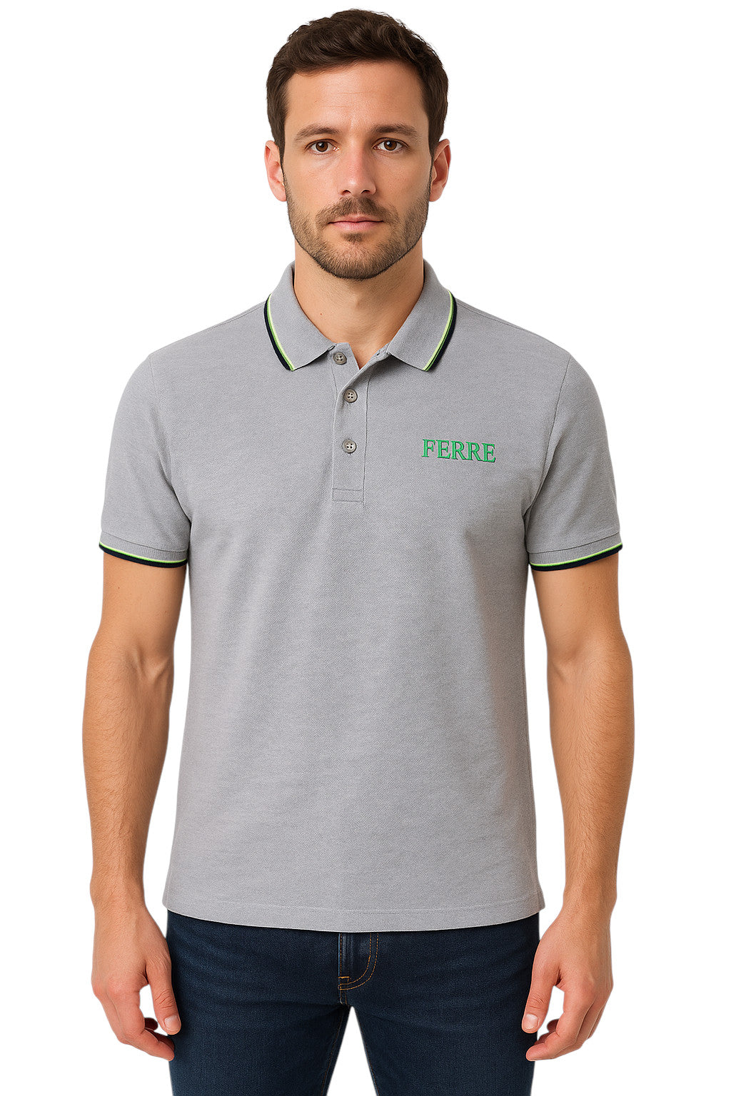 Polo manches courtes Liseret