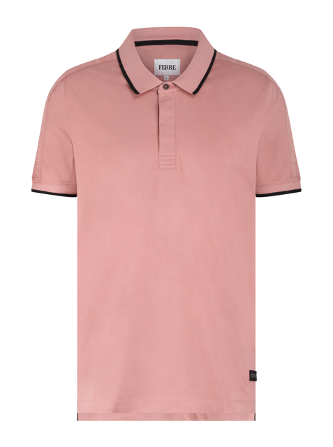 Polo liseré manches courtes