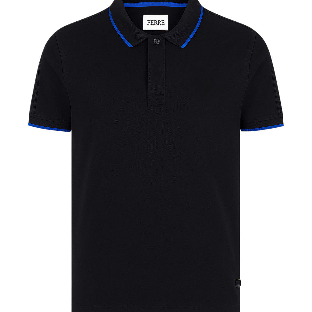 Polo liseré manches courtes