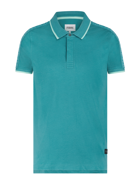 Polo liseré manches courtes
