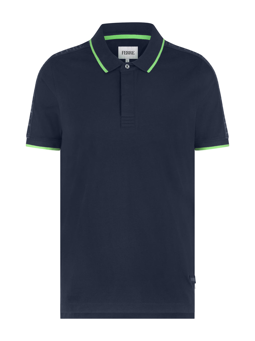 Polo liseré manches courtes