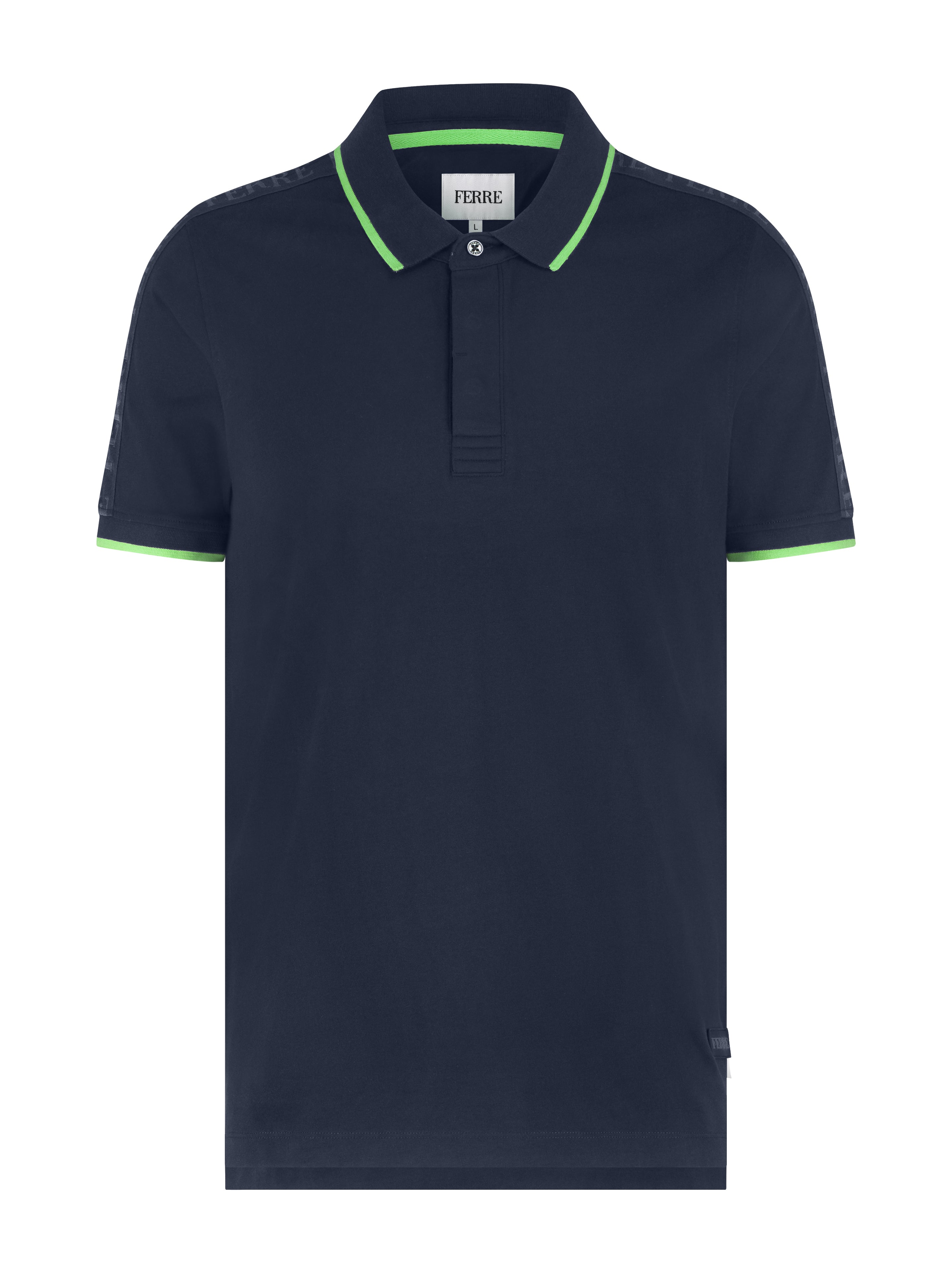 Polo liseré manches courtes