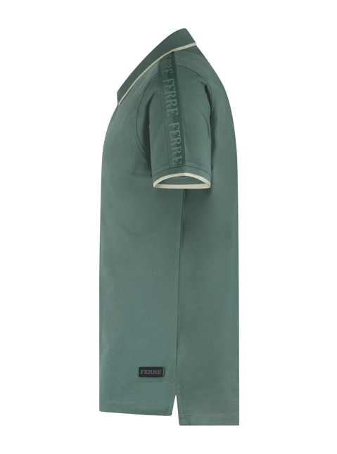 Polo liseré manches courtes