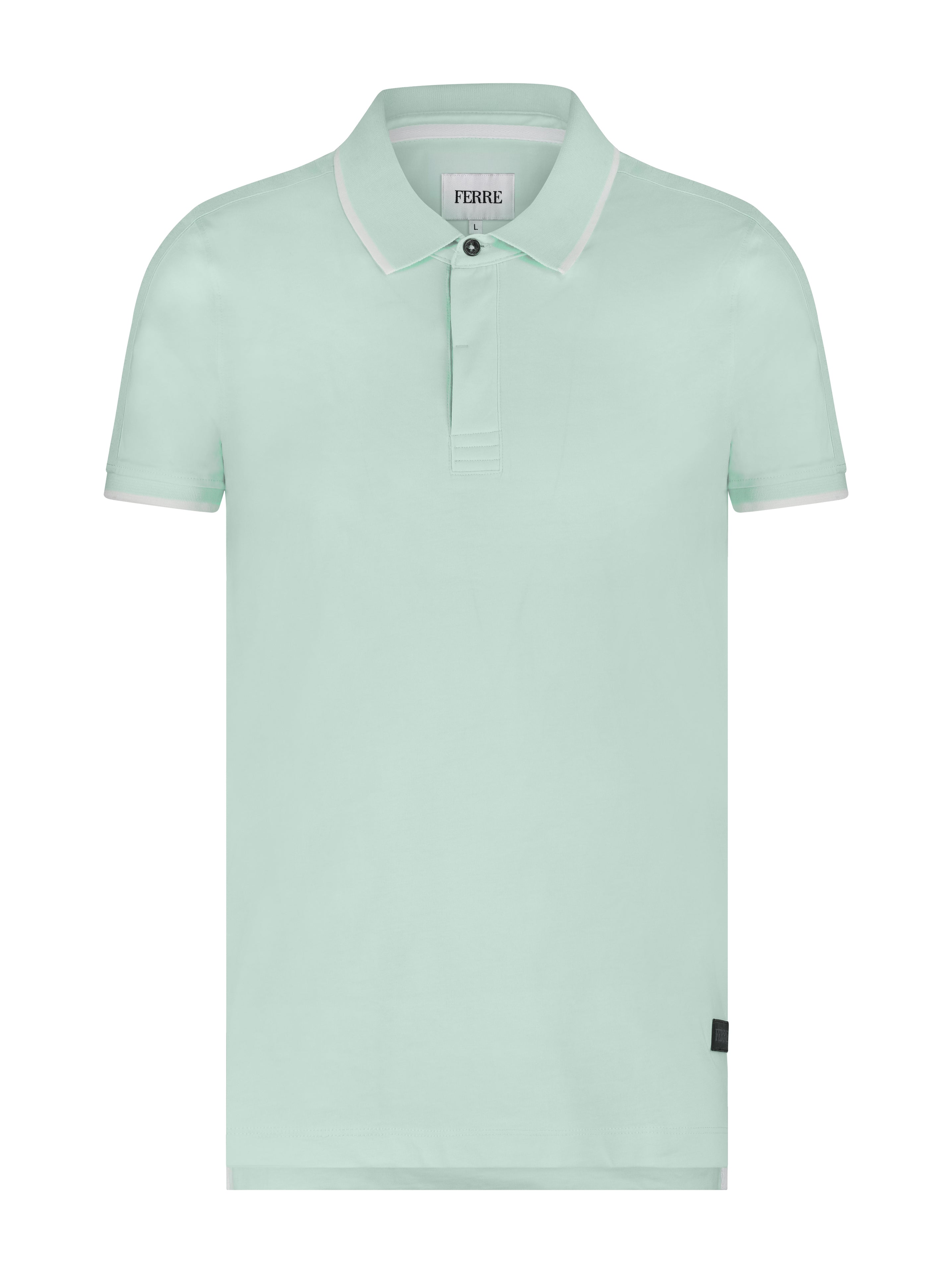 Polo liseré manches courtes