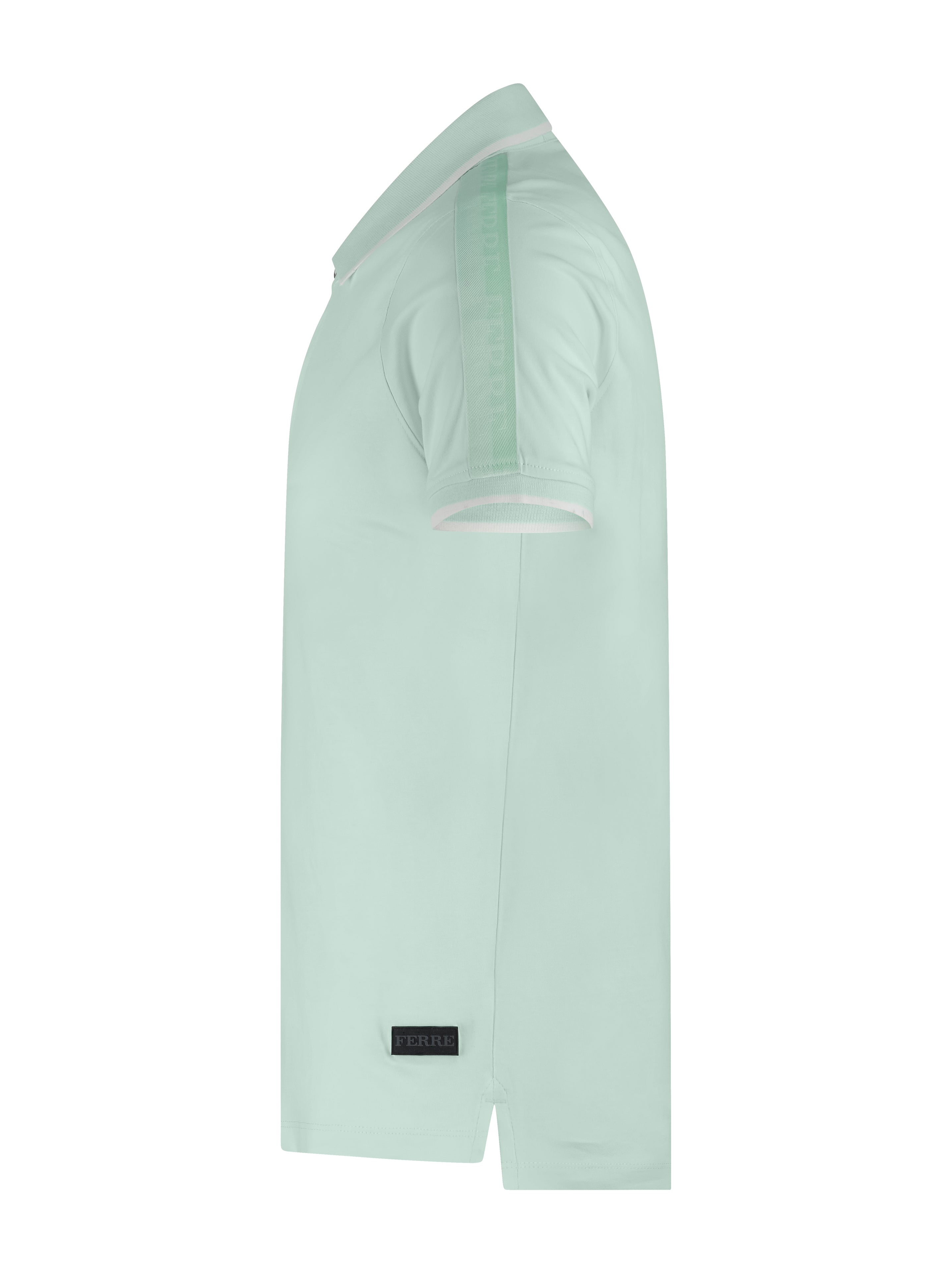 Polo liseré manches courtes