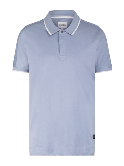 Polo liseré manches courtes