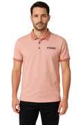 Short-sleeved polo shirt