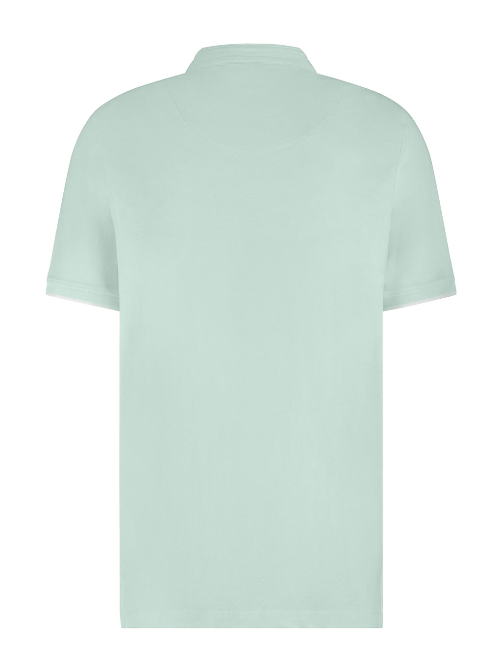 Polo manches courtes col mao