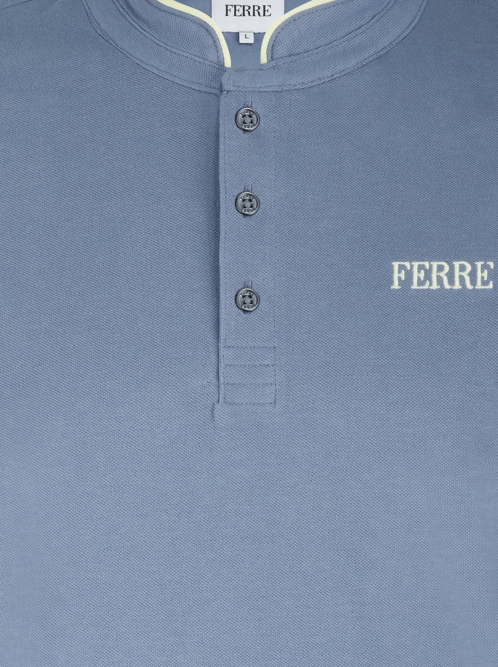 Polo manches courtes col mao