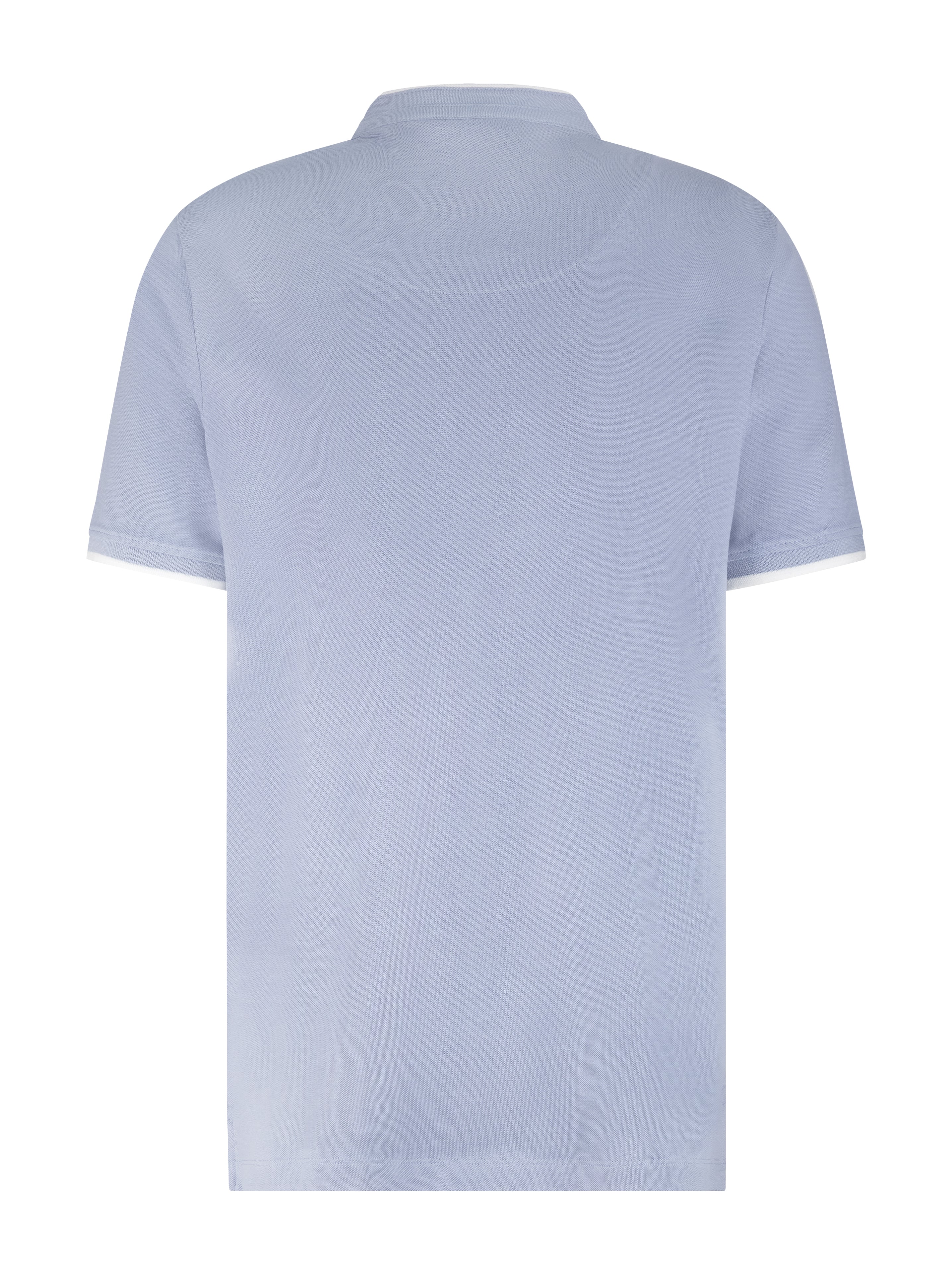 Polo manches courtes col mao