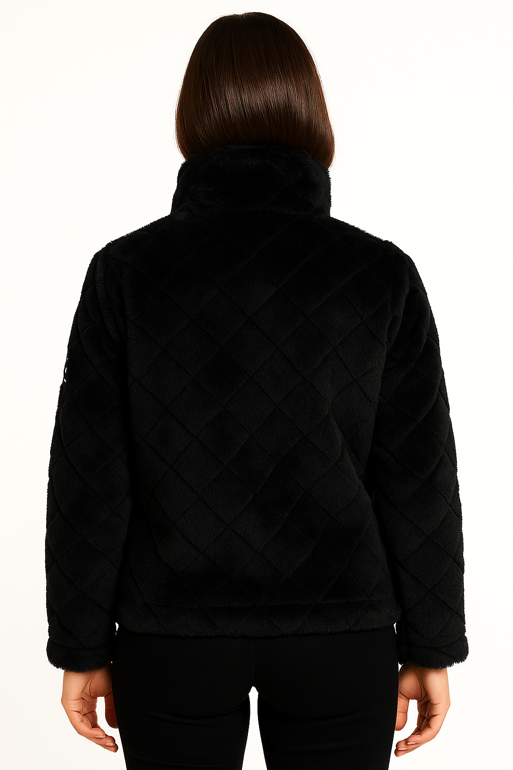 Veste polaire zippée à capuche femme