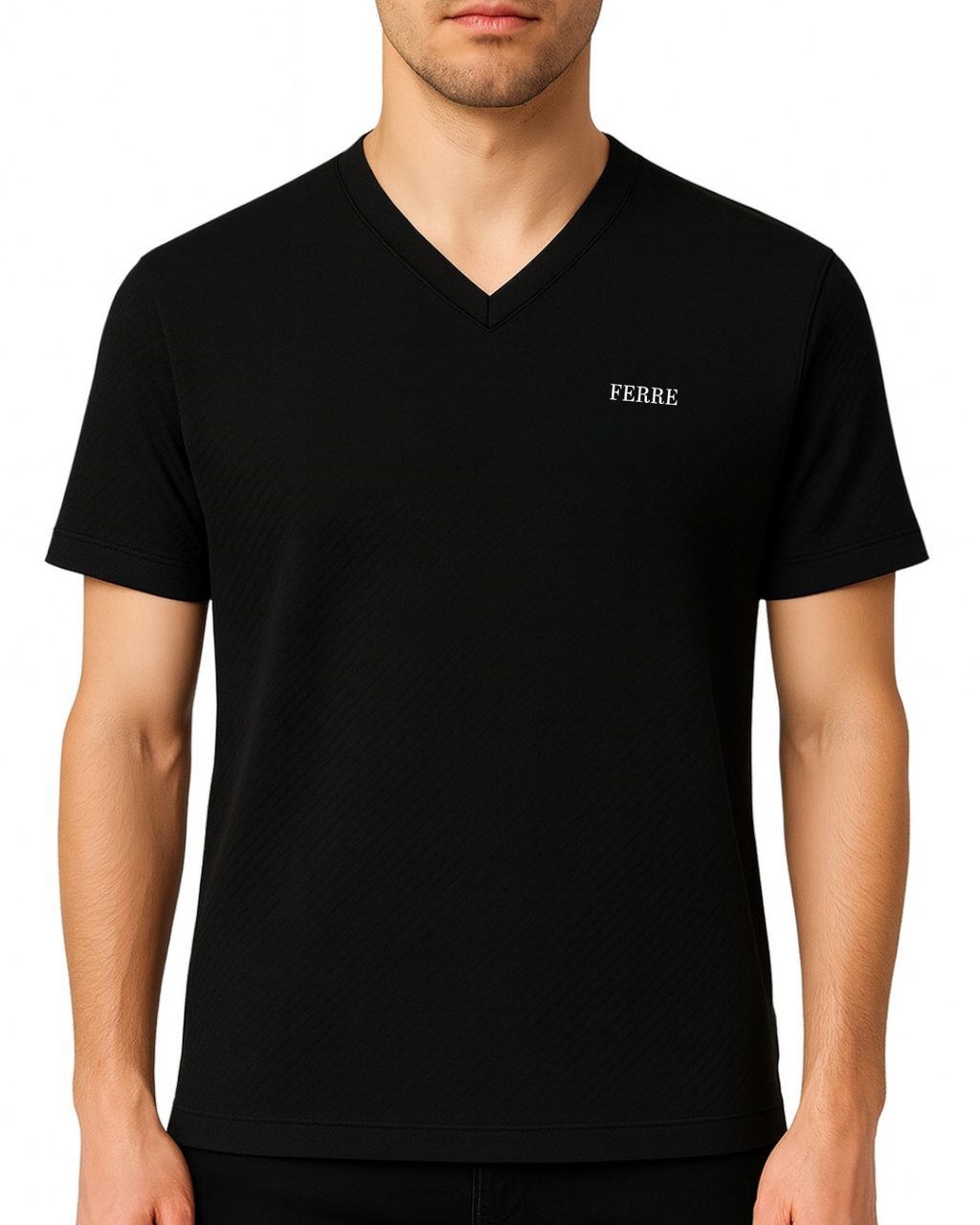 T-shirt Oversize col V