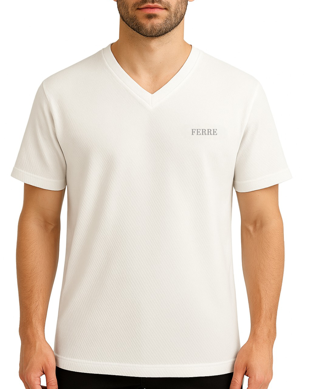 T-shirt Oversize col V