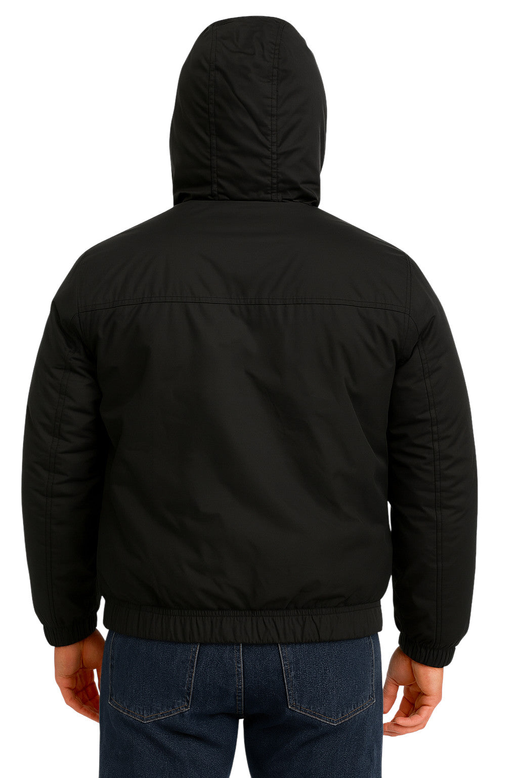 Blouson Homme à Capuche Doublé Polaire