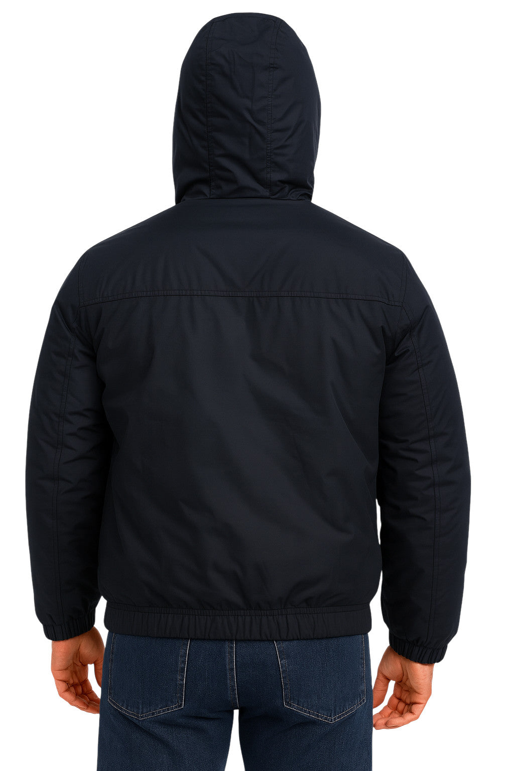 Blouson Homme à Capuche Doublé Polaire
