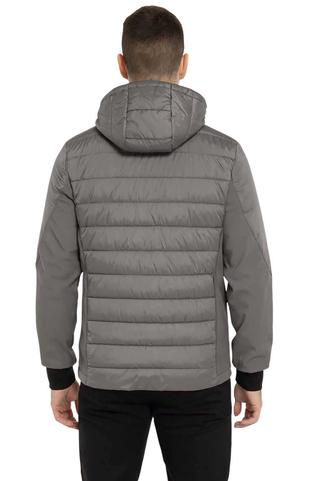 Blouson Homme Matelassé à Capuche