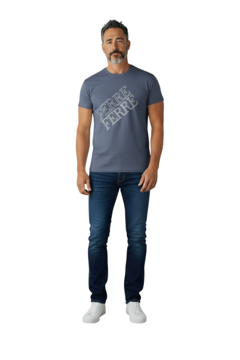 T-Shirt Alfonso Homme – Saphire