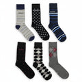 Lot de 6 Chaussettes de Ville Homme