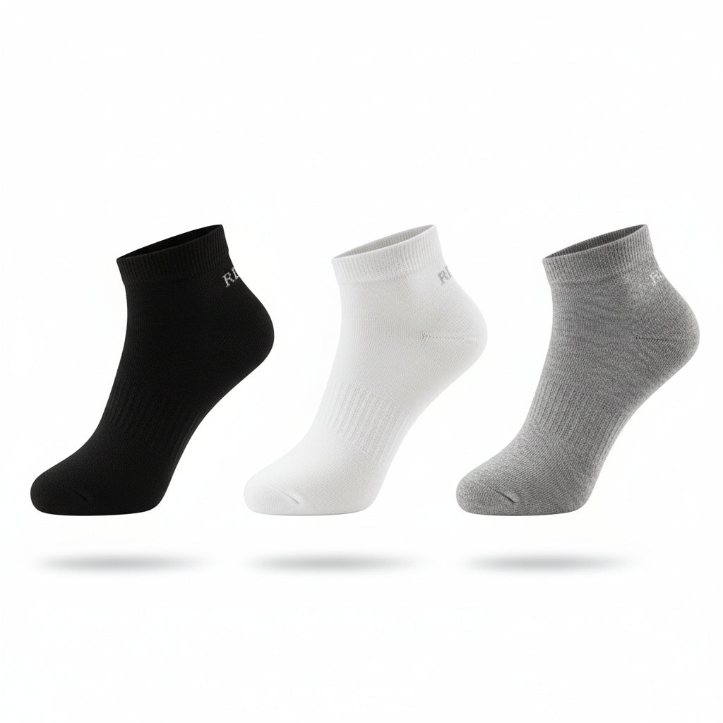 Lot de 3 paires de chaussettes basses sneakers