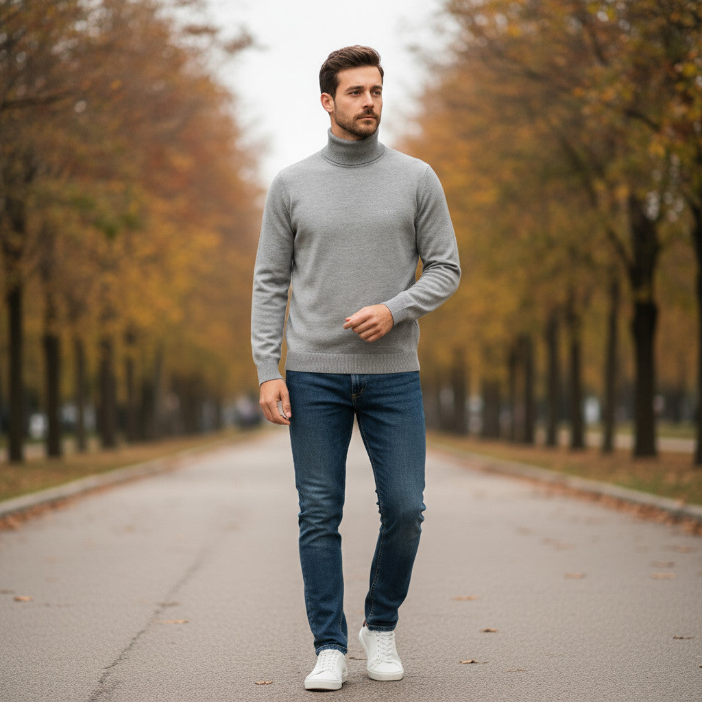 Pull Col roulé Homme