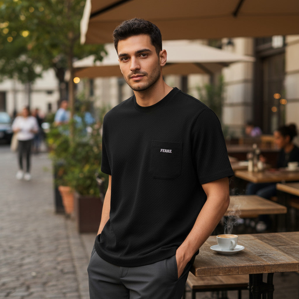 T-shirt Oversize avec poche